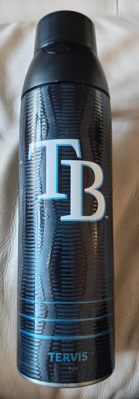 Tampa Bay Rays Baseball Team Tervis Tumbler Versa lid 2 in 1